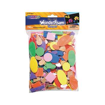 Peel & Stick Wonderfoam 720 Pieces/Bag By Chenille Kraft