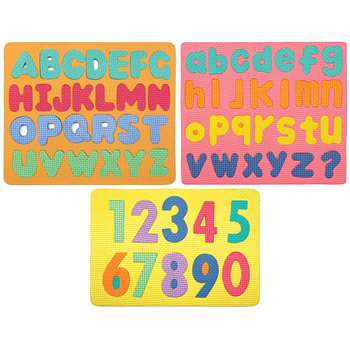 Wonderfoam Magnetic Letters & Numerals Puzzle Set By Chenille Kraft