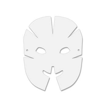 Dimensional Paper Masks 40Pk By Chenille Kraft