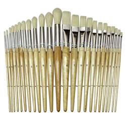 Wood Brushes Set Of 24 By Chenille Kraft