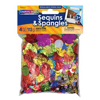 Sequins & Spangles 4 Oz. By Chenille Kraft