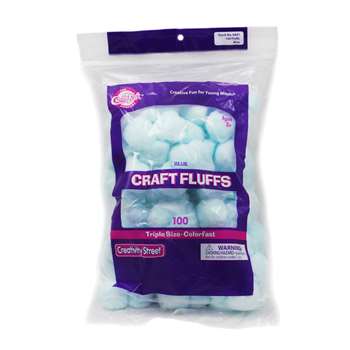 Craft Fluffs Blue By Chenille Kraft