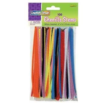 Chenille Stems Assorted 6+ Stems By Chenille Kraft