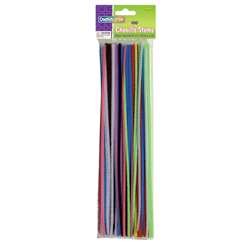 Chenille Stems Assorted 12 Stems By Chenille Kraft