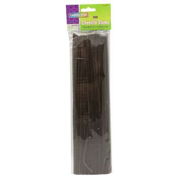 Chenille Stems Brown 12 Inch By Chenille Kraft