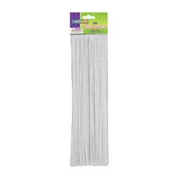 Chenille Stems White 12 Inch By Chenille Kraft