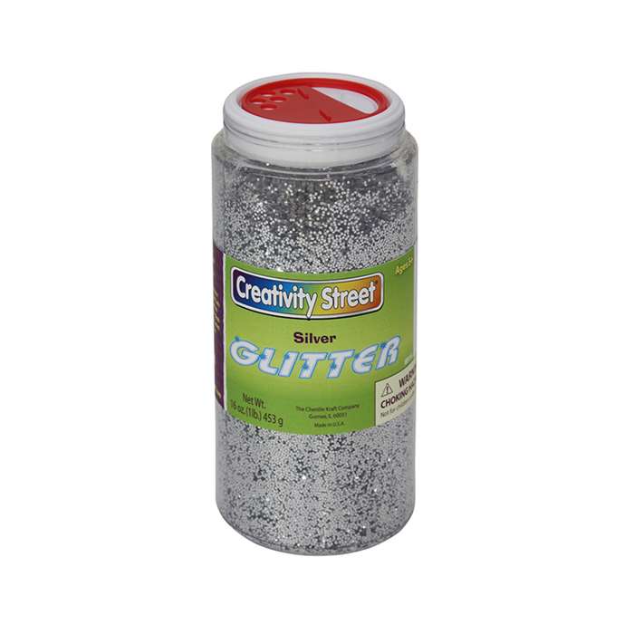 Glitter 1 Lb. Silver By Chenille Kraft