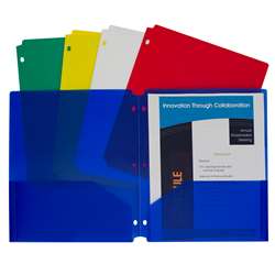 2 Pocket Poly Portfolios 10 Pack, CLI32930