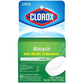 Clorox Ultra Clean Toilet Tablets Bleach - CLO30024