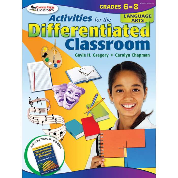 Activities For The Differentiated Classroom Language Arts Gr 6-8 By Corwin