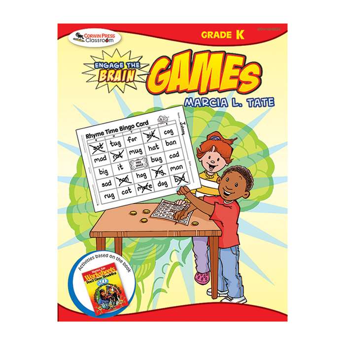 Engage The Brain Games Kindergarten By Corwin