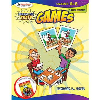 Engage The Brain Games Social Studies Gr 6-8 By Corwin