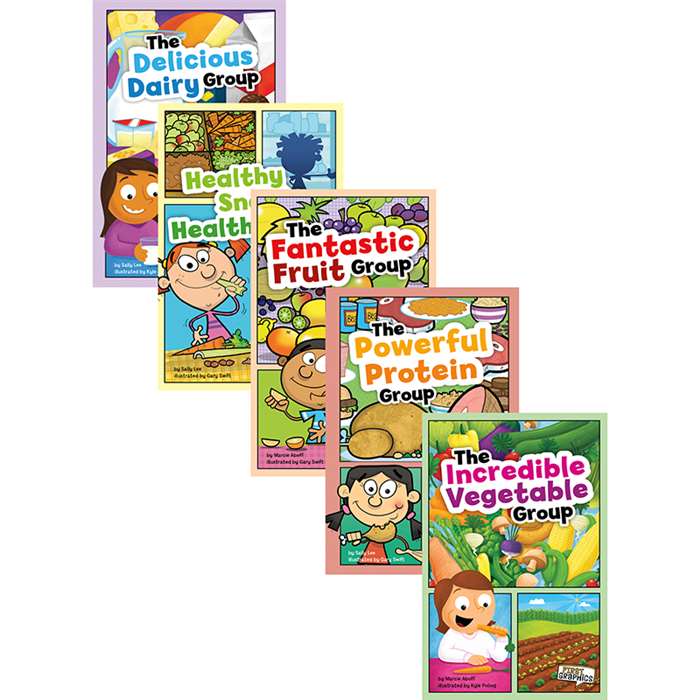 Myplate And Healthy Eating Book Set Of 6 By Coughlan Publishing Capstone Publishing