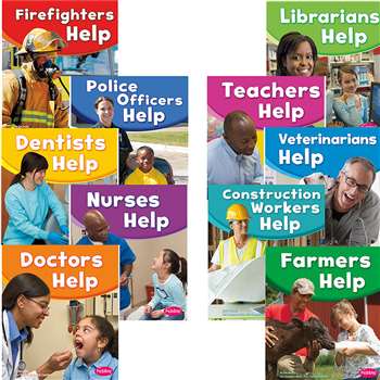 Our Community Helpers Set Of All 10 Titles, CPB9781476570723