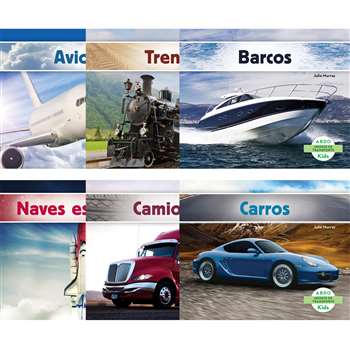 Abdo Transportation Spanish Reader Dual Language, CPB9781496604972