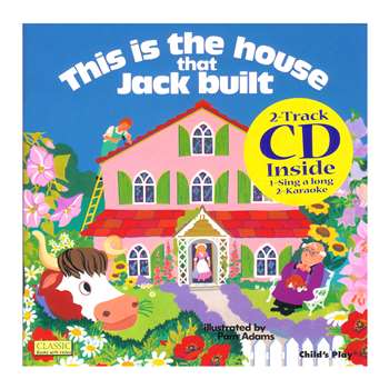 House That Jack Built 8X8 Book With Cd By Childs Play Books