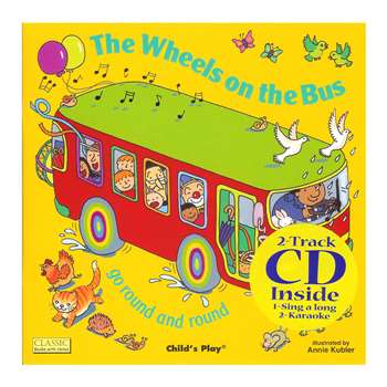 The Wheels On The Bus 8X8 Book With Cd By Childs Play Books