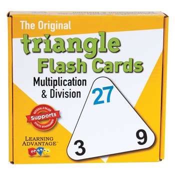 Triangle Flashcards Mult/Div By Wiebe Carlson Associates