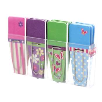 Shop Spring Clip Flags Pink Purple Green Blue - Crt137 By Clip-Rite