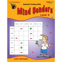 Mind Benders Book 5 By Critical Thinking Press