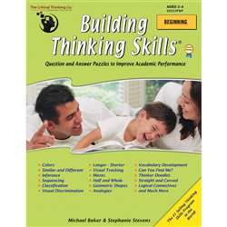 Building Thinking Skills Beginning By Critical Thinking Press