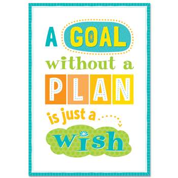 A Goal Without A Plan Inspire U Poster, CTP0319