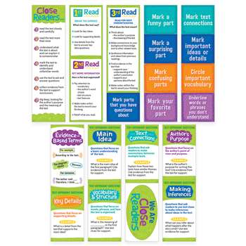 Close Reading Mini Bulletin Board Set, CTP0608