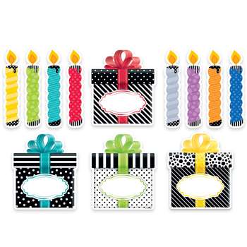 6&quot; Bold Bright Birthday Cut Outs Designer, CTP0636