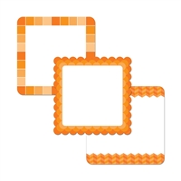 Orange Chart Cards 10&quot; Designer Cut Outs - Paint, CTP0654