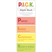 P.I.C.K. The Right Book Bookmark, CTP0900