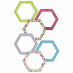Shop Hexagon 6In Designer Cut Outs - Ctp0953 By Creative Teaching Press