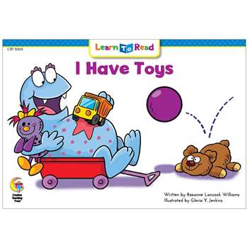 I Have Toys Monsters Learn To Read, CTP10101