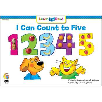 I Can Count To Five Cat And Dog Learn To Read, CTP10102