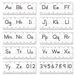 Traditionl Manuscript Alphabet Line, CTP10170