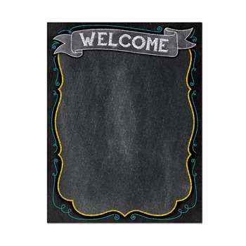 Welcome Chart - Chalk, CTP1018