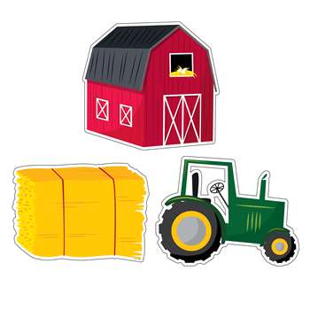 Farm Friends Farm Fun 6&quot; Cutouts, CTP10228