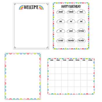 Rainbow Doodles 4-Chart Pack, CTP10444