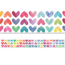 Colorful Hearts Border, CTP10478