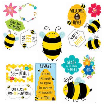 Busy Bees Bulletin Board Set, CTP10670