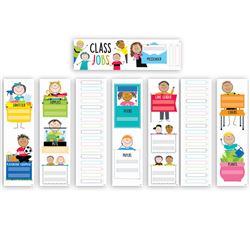 Stick Kids Class Jobs Mini Bulletin Board Set, CTP10689