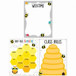 Busy Bees Essentials 3-Chart Pack, CTP10824
