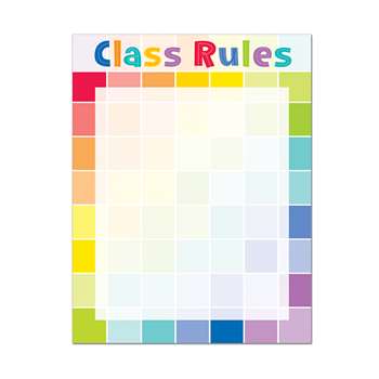 Class Rules Chart - Paint, CTP1127