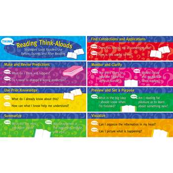 Reading Thinkalouds Mini Bulletin Board Board By Creative Teaching Press