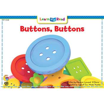 Buttons Buttons Learn To Read, CTP13508