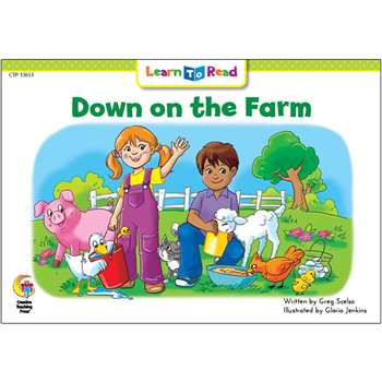 Down On The Farm Learn To Read, CTP13651
