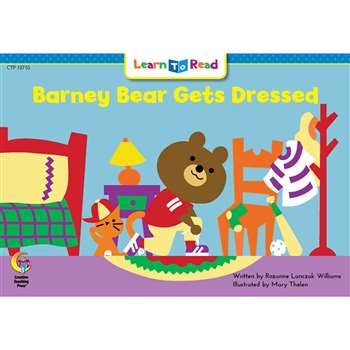 Barney Bear Gets Dressed Learn To Read, CTP13710