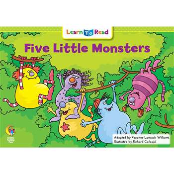 Five Little Monsters Learn To Read, CTP13727