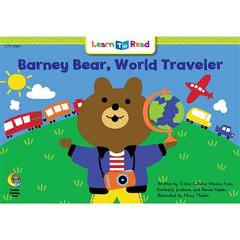 Barney Bear World Traveler Learn To Read, CTP13901
