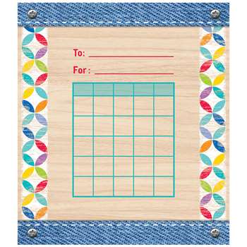 Student Incentive Chart Upcycle Style, CTP1405