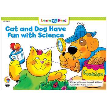Cat And Dog Have Fun W Science Learn To Read, CTP14151
